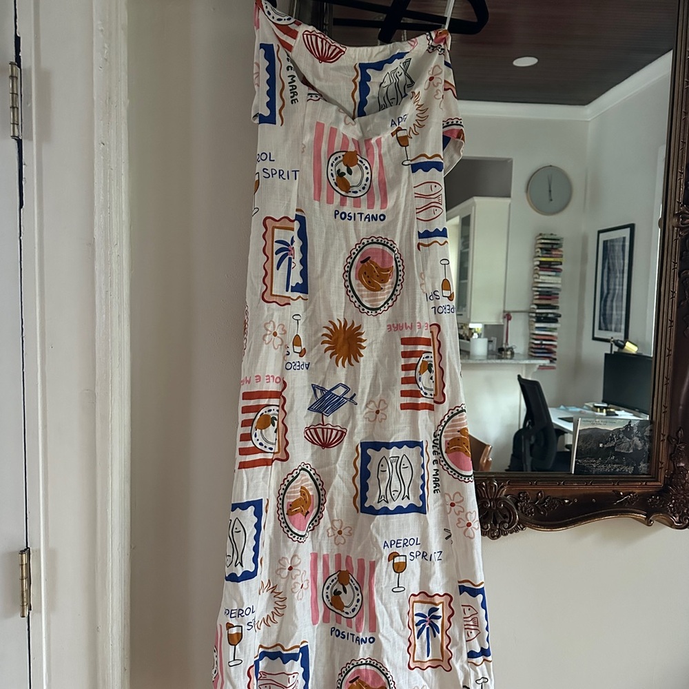 Colorful Printed Maxi Dress